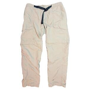 The North Face Pants Mens Size XL Beige Tan Convertible Nylon Hiking Outdoor